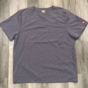 🩻 Dickies Men’s Gray Camo Scrubs — Size Medium